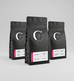 Espresso Single Origin Probierset von Cycle Roasters: Nordic Dolce Vita, Soft Touch und Soto Coffee