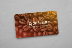 Gutschein für den Onlineshop von Cycle Roasters