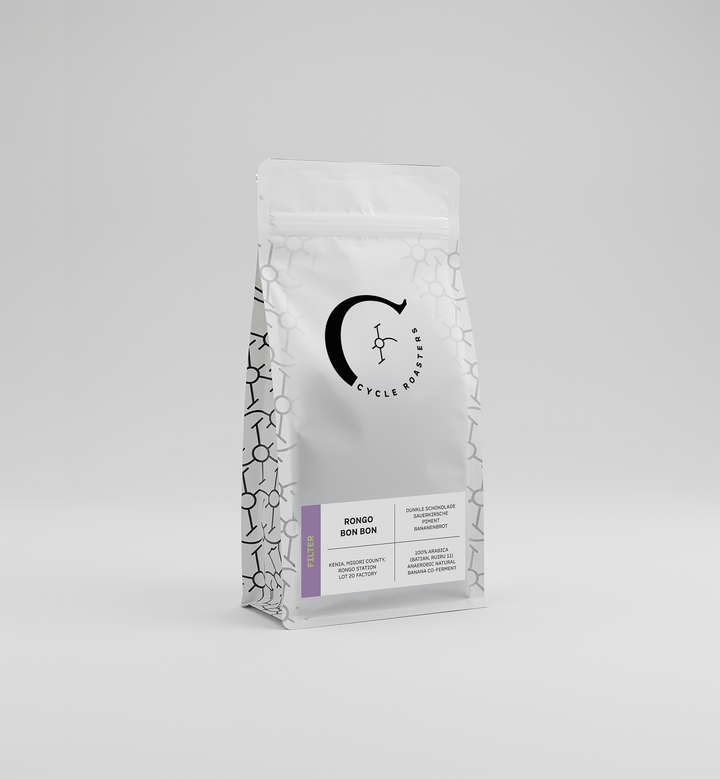 Rongo Bon Bon Kaffeetüte – Kenia, Migori County, Anaerobic Natural mit Banane