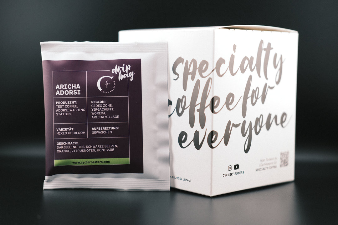 Drip Bag mit Aricha Adorsi Specialty Coffee