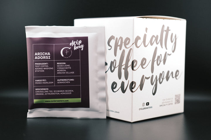 Drip Bag mit Aricha Adorsi Specialty Coffee