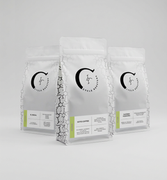 Filterkaffee Probierset von Cycle Roasters: Fazenda Pinheiro, El Nogal und Soto Coffee