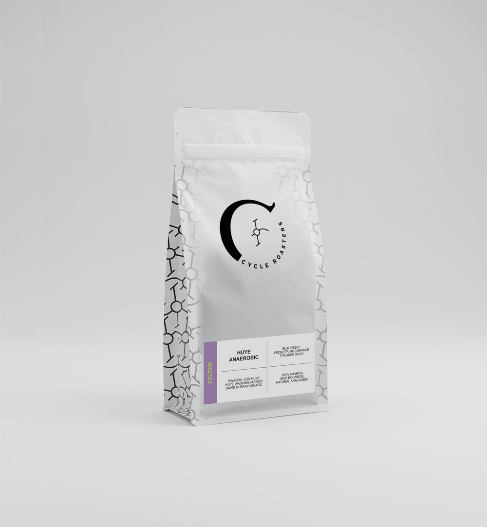 Kaffeetüte Huye Anaerobic von Cycle Roasters, Specialty Coffee aus Ruanda