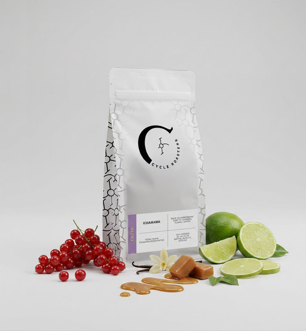 Ichamama Filterkaffee aus Nyeri, Kenia – rote Johannisbeere, Limette und Karamell