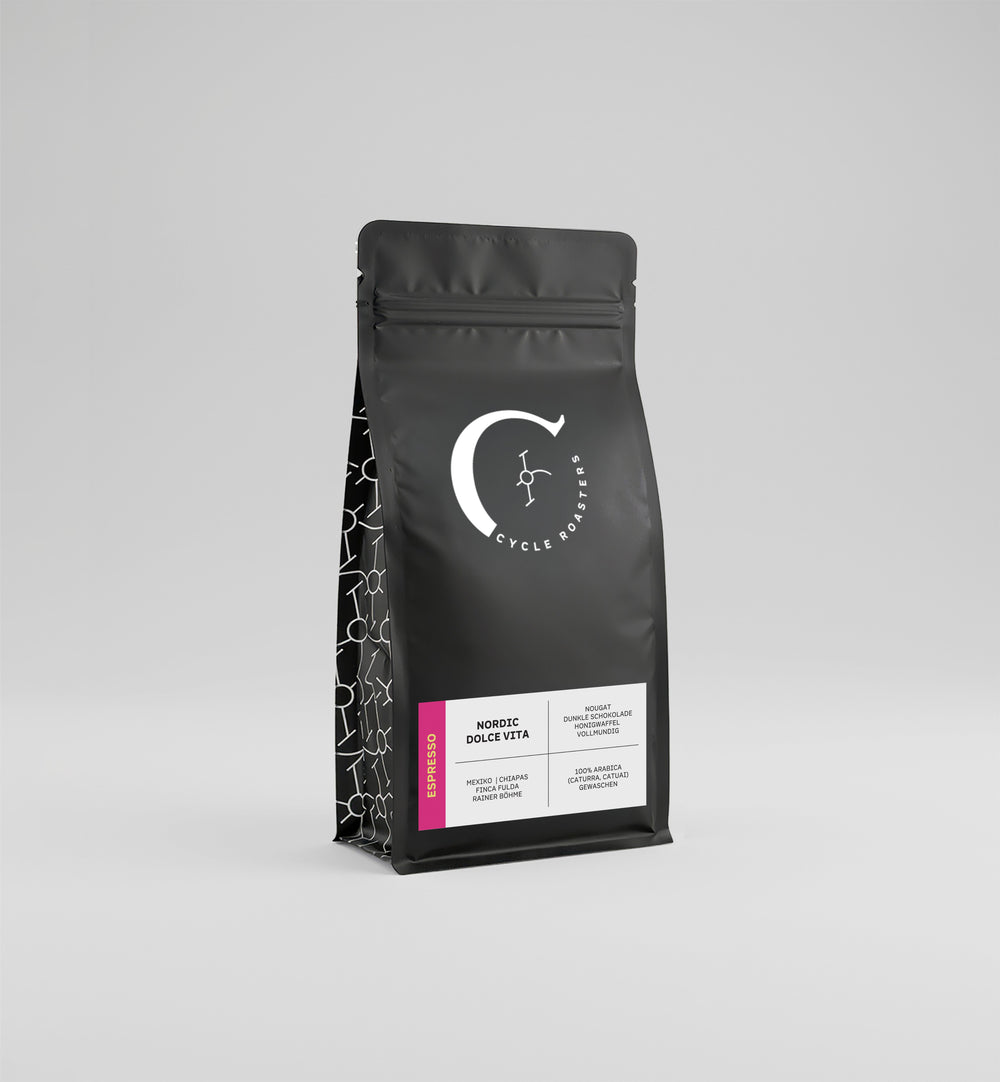 Espressotüte Nordic Dolce Vita von Cycle Roasters, Specialty Coffee aus Mexiko