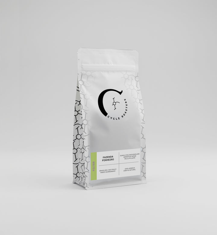 Kaffeetüte Fazenda Pinheiro von Cycle Roasters, Specialty Coffee aus Brasilien