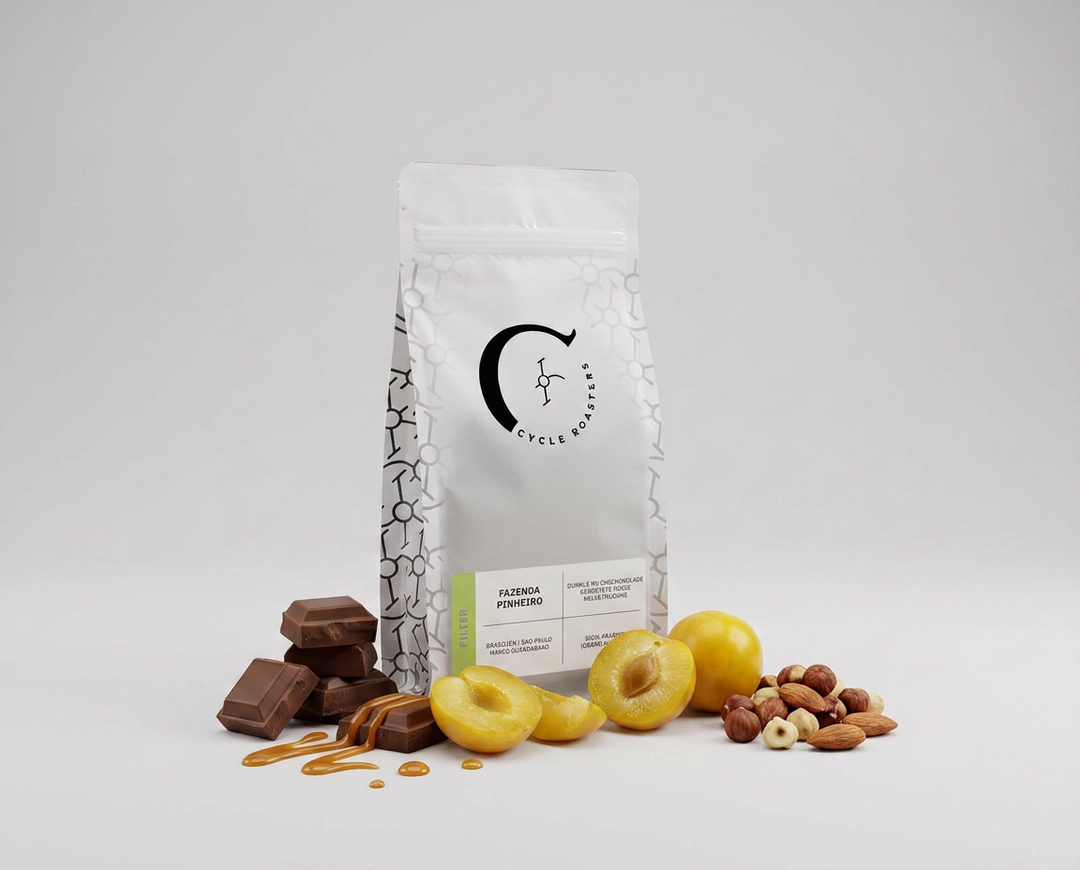 Fazenda Pinheiro Filterkaffee aus São Paulo, Brasilien – Haselnuss und Milchschokolade