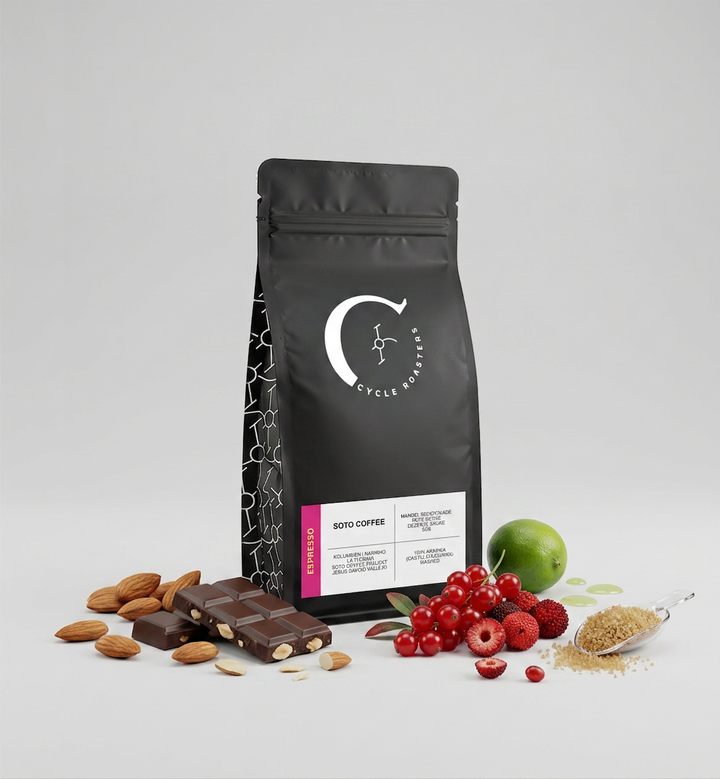 Soto Espresso aus Nariño, Kolumbien – gewaschener Specialty Coffee von Soto Coffee