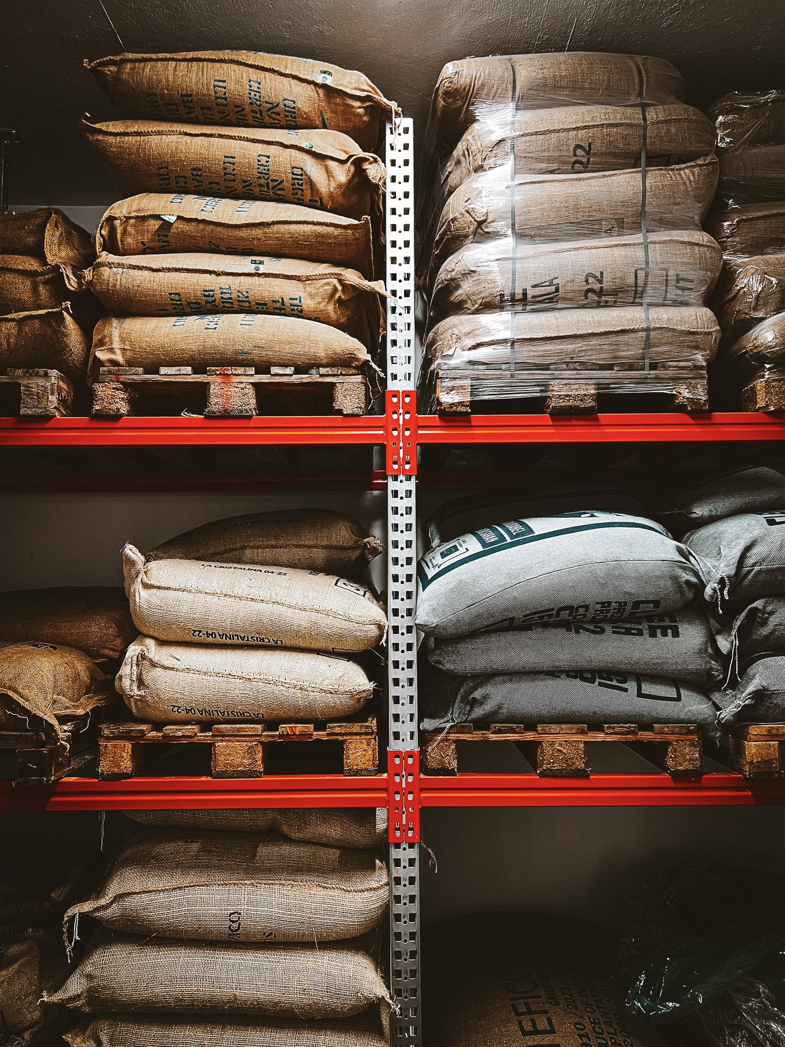 Kaffeelager und Rohkaffee-Sourcing bei Cycle Roasters in Lübeck