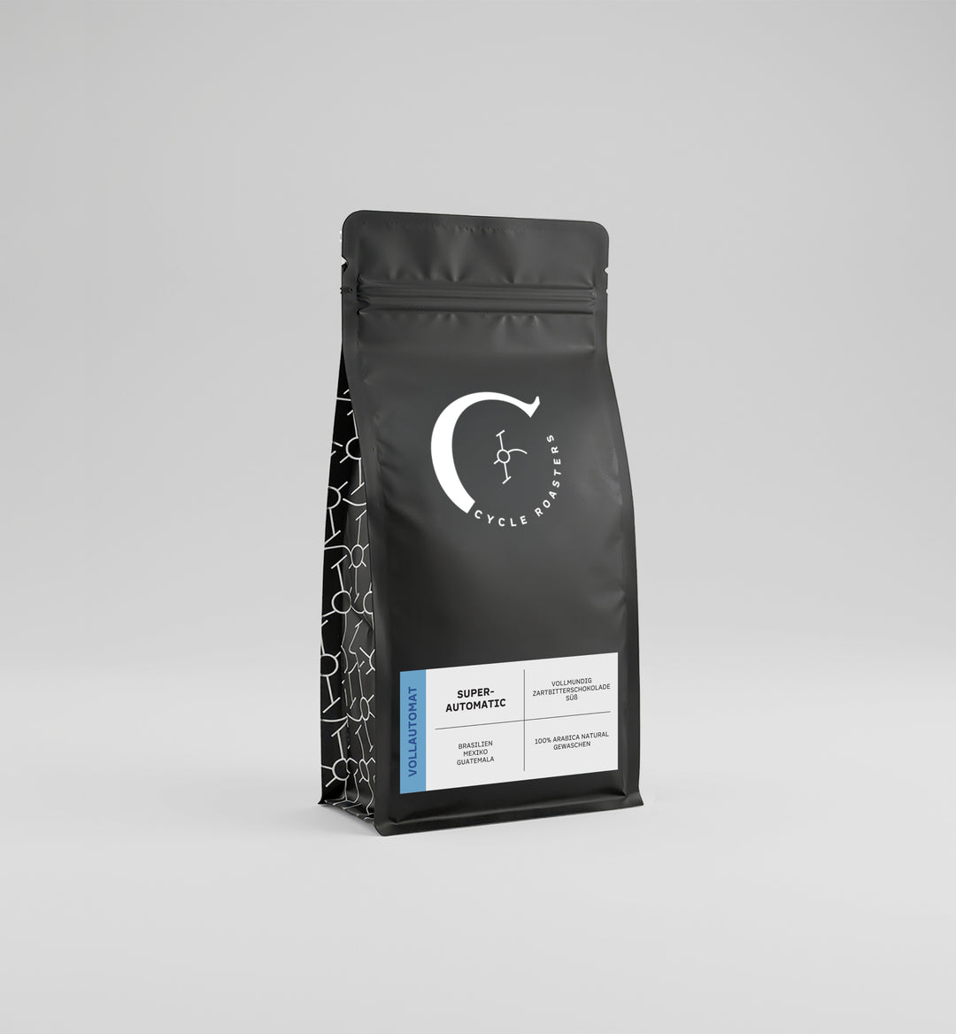 Kaffeetüte Superautomatic von Cycle Roasters, Specialty Coffee für Vollautomaten