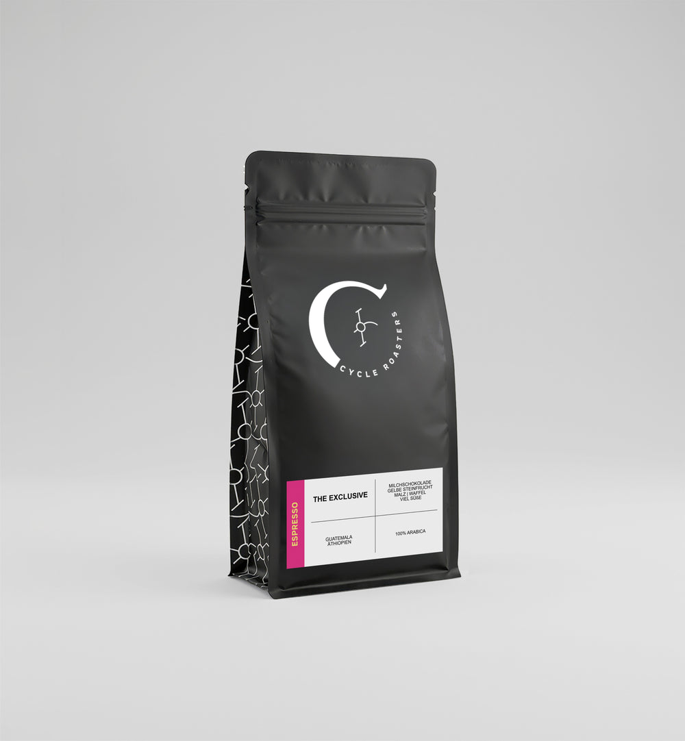 Espressotüte The Exclusive von Cycle Roasters, Ausschank-Espresso aus Lübeck