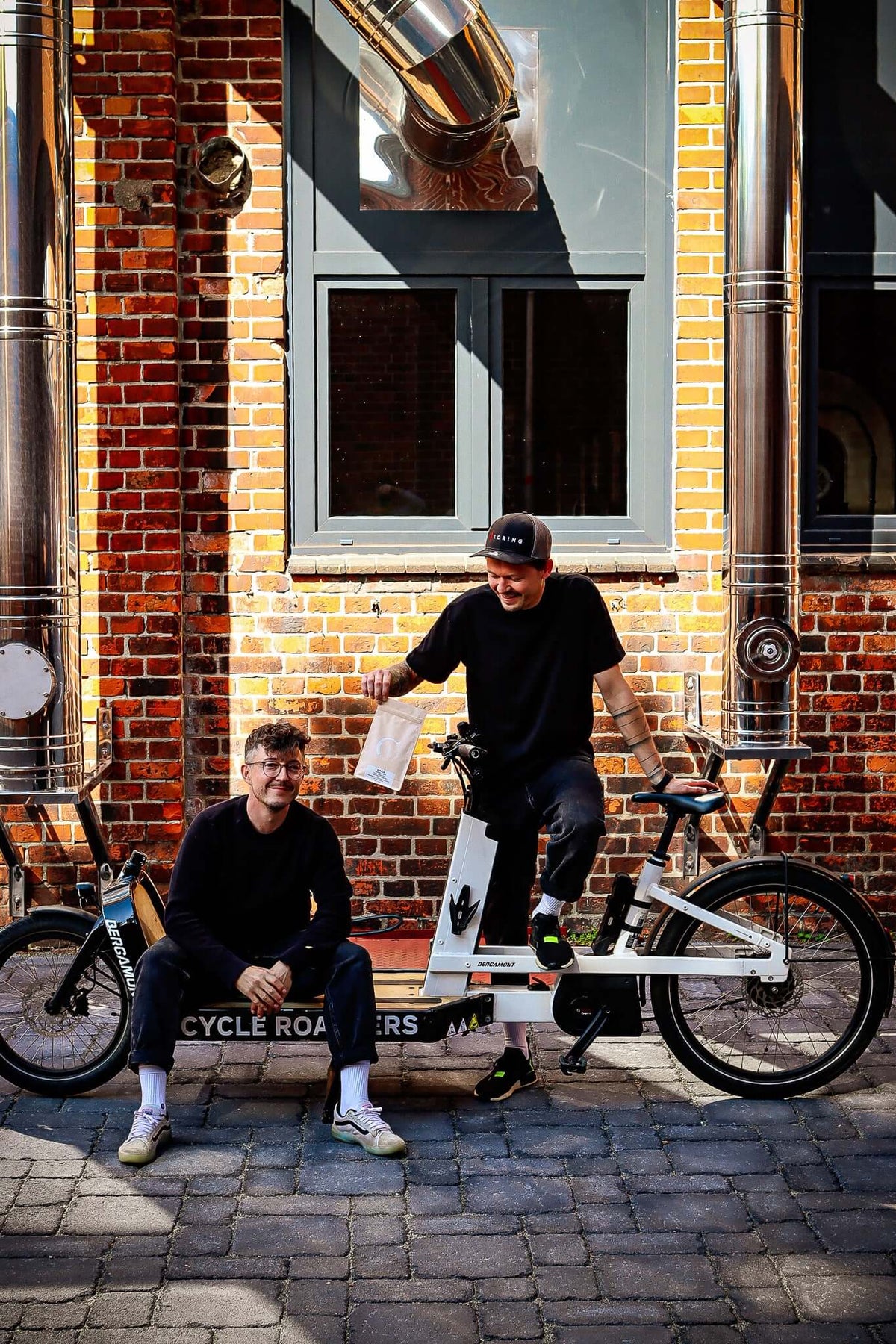Philip und Sergey von Cycle Roasters in Lübeck
