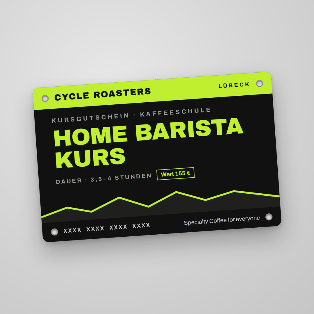 Cycle Roasters Kursgutschein Home Barista Kurs