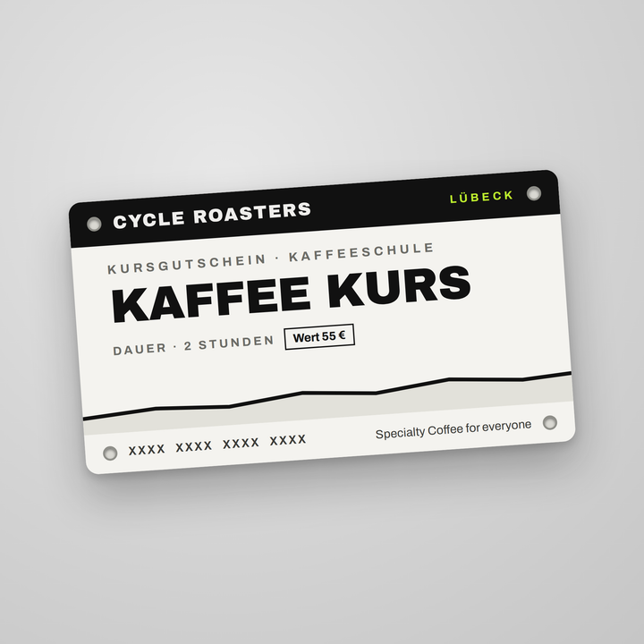 Cycle Roasters Kursgutschein Kaffee Kurs